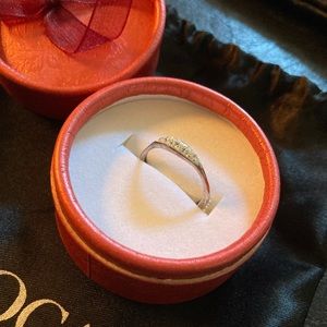 COPY - TOCARA. Brooklyn. Sterling silver and Crystalux pave look Protective coa…